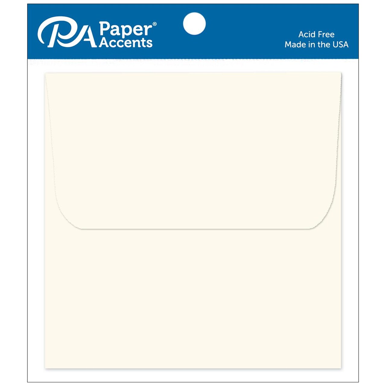 Accent Design Paper Accents Envelope, Cream, 8pc, 5.5"x5.5", 5x5 Envelopes For Invitations, Invitation Envelopes, Greeting Card